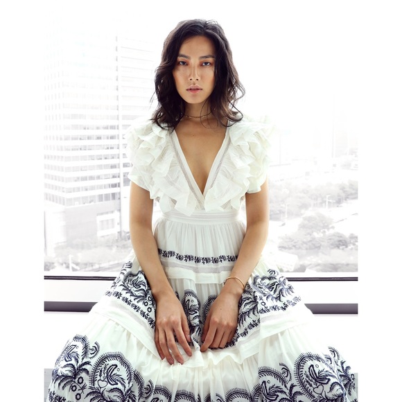 NWT Ulla Johnson Marjorie Dress in Blanc - Picture 5 of 16